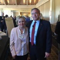 Pictured is our CEO Sue Bursteinowicz with retired
Senior Vice President, of Energy Resources & Engineering of Consumers Energy at a conference in the metro Detroit area.